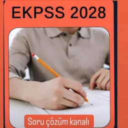 EKPSS.SİNAV 2028 SORU ÇÖZÜM VE NOT KANALI